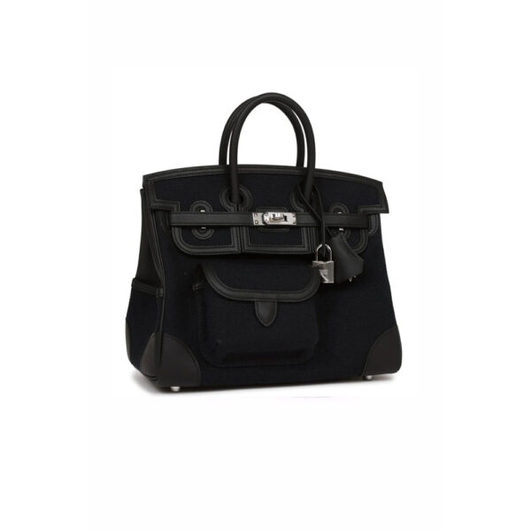 Hermès-Birkin-Cargo-25-Black-Swift-and-Toile-Canvas-Palladium-Hardware-LOGO